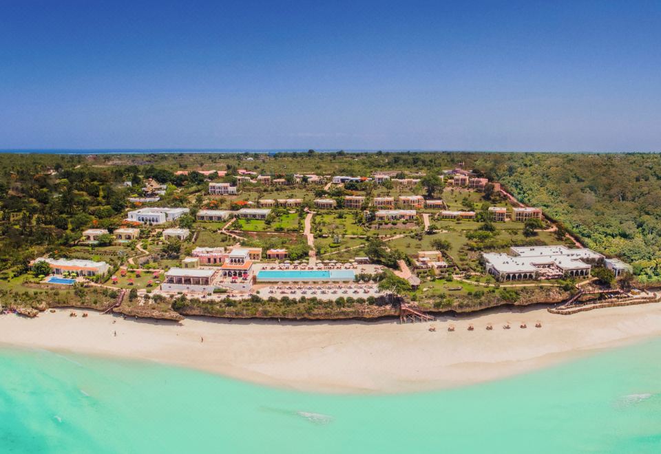Hotel Riu Palace Zanzibar em zona de praia no norte de Zanzibar