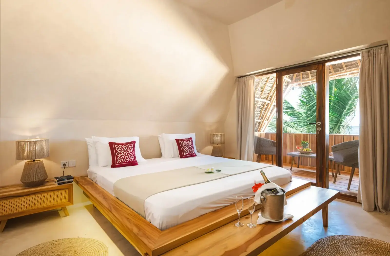 Quarto Superior do Sahari Zanzibar, em Bwejuu